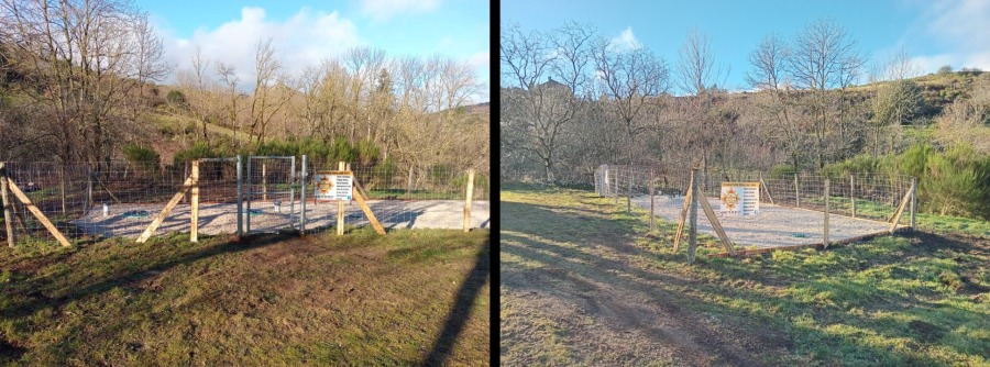 Réhabilitation et clôture de la fosse du hameau de Douch commune de Rosis